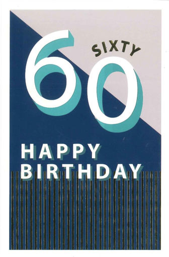 Picture of 60TH BIRTHDAY CARD